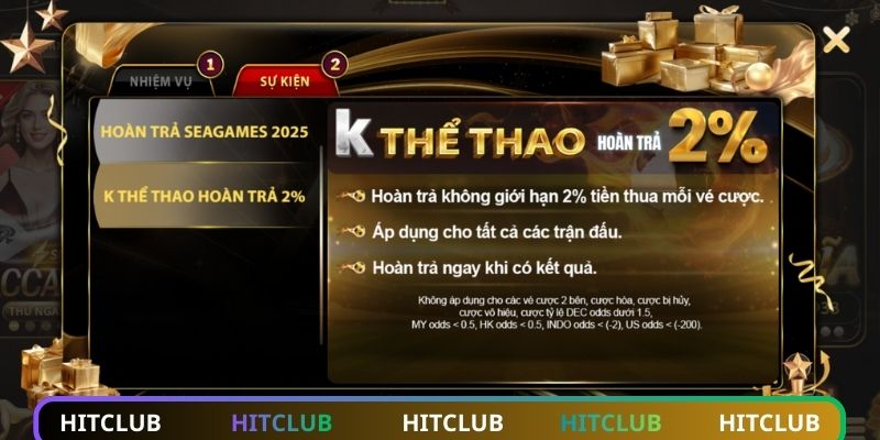 Săn khuyến mãi HITCLUB thành công khi nạp tiền