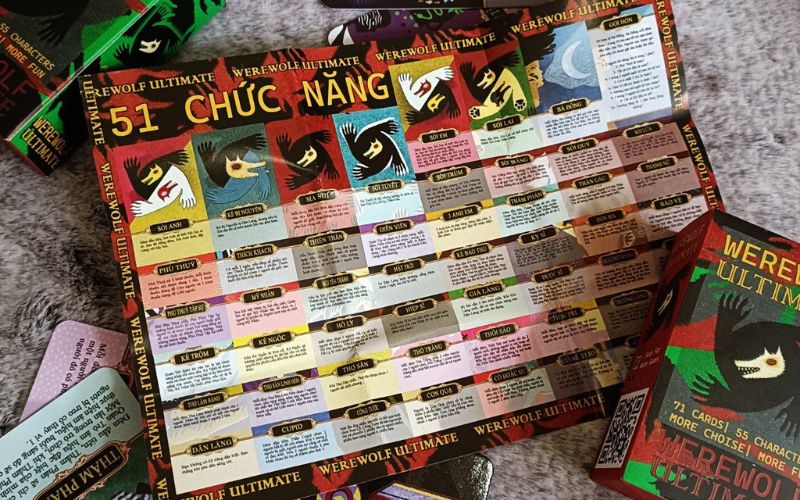 Sự đa dạng khi chơi bài ma sói cho hội viên
